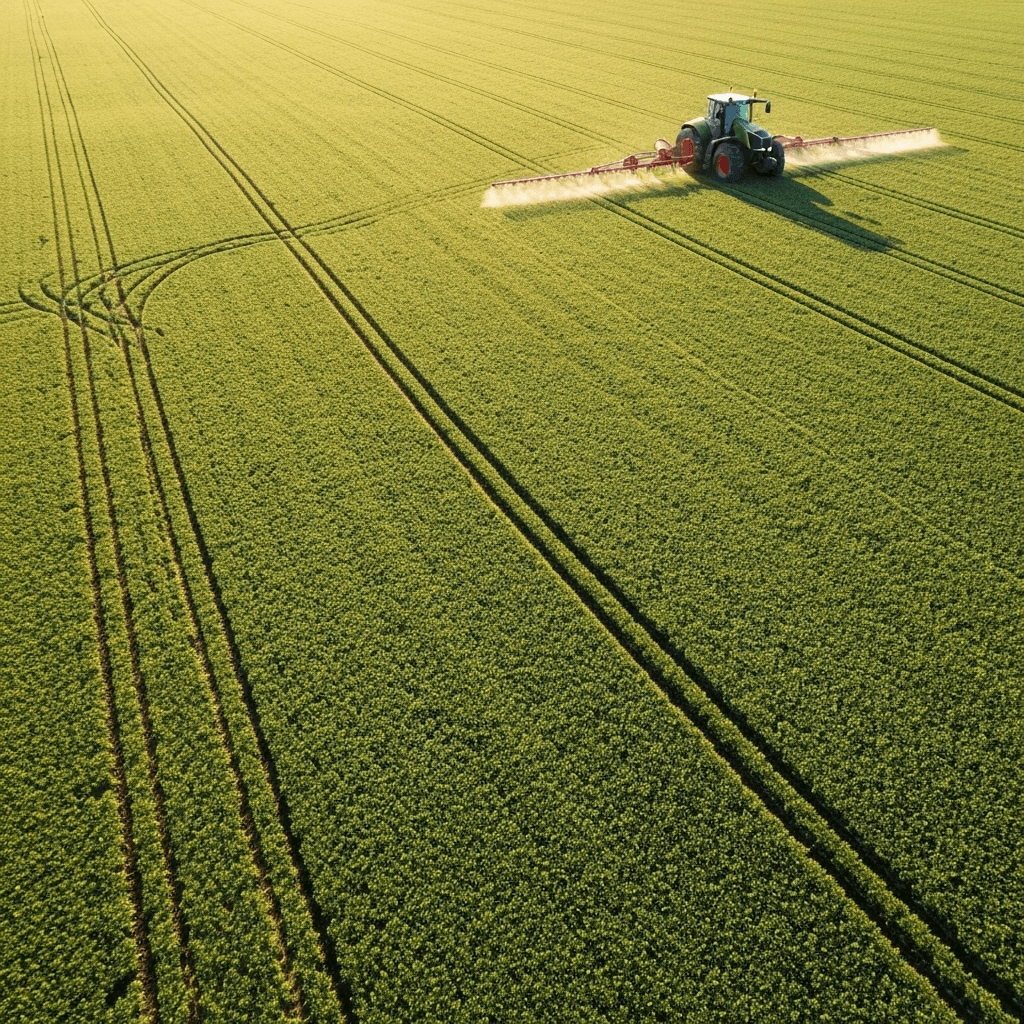 Biofama® fertilizers in agricultural field
